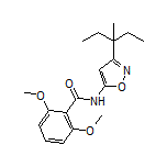 2,6-Dimethoxy-N-[3-(3-methyl-3-pentyl)-5-isoxazolyl]benzamide