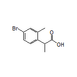 2-(4-Bromo-2-methylphenyl)propanoic Acid