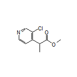 Methyl 2-(3-Chloropyridin-4-yl)propanoate