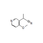 2-(4-Methoxypyridin-3-yl)propanenitrile