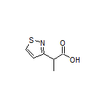 2-(Isothiazol-3-yl)propanoic Acid