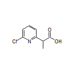 2-(6-Chloropyridin-2-yl)propanoic Acid