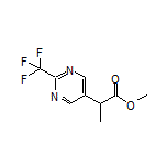 Methyl 2-[2-(Trifluoromethyl)pyrimidin-5-yl]propanoate