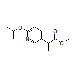 Methyl 2-(6-Isopropoxypyridin-3-yl)propanoate