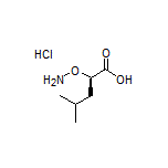 (R)-2-(Aminooxy)-4-methylpentanoic Acid Hydrochloride