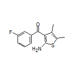 (2-Amino-4,5-dimethylthiophen-3-yl)(3-fluorophenyl)methanone