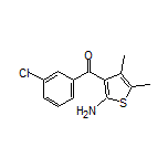 (2-Amino-4,5-dimethylthiophen-3-yl)(3-chlorophenyl)methanone