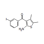(2-Amino-4,5-dimethylthiophen-3-yl)(3-iodophenyl)methanone