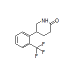 5-[2-(Trifluoromethyl)phenyl]-2-piperidone