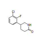 5-(3-Chloro-2-fluorophenyl)-2-piperidone