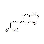 5-(3-Bromo-4-methoxyphenyl)-2-piperidone