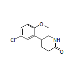 5-(5-Chloro-2-methoxyphenyl)-2-piperidone