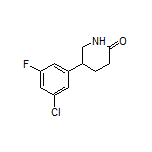5-(3-Chloro-5-fluorophenyl)-2-piperidone