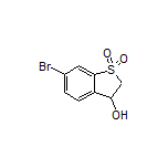 6-Bromo-3-hydroxy-2,3-dihydrobenzo[b]thiophene 1,1-Dioxide