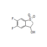 5,6-Difluoro-3-hydroxy-2,3-dihydrobenzo[b]thiophene 1,1-Dioxide