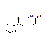 5-(1-Bromo-2-naphthyl)-2-piperidone