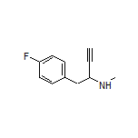 1-(4-Fluorophenyl)-N-methyl-3-butyn-2-amine