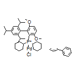 Chloro[dicyclohexyl[3,6-dimethoxy-2′,4′,6′-tris(1-methylethyl)[1,1′-biphenyl]-2-yl]phosphine-κP][(1,2,3-η)-1-phenyl-2-propen-1-yl]palladium