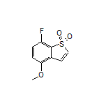 7-Fluoro-4-methoxybenzo[b]thiophene 1,1-Dioxide