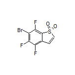 6-Bromo-4,5,7-trifluorobenzo[b]thiophene 1,1-Dioxide