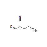 2-Formyl-5-hexynenitrile