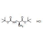 tert-Butyl (S)-2-Amino-3-(Boc-amino)propanoate Hydrochloride