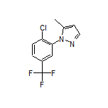 1-[2-Chloro-5-(trifluoromethyl)phenyl]-5-methyl-1H-pyrazole