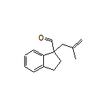 1-(2-Methylallyl)indane-1-carbaldehyde