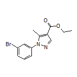 Ethyl 1-(3-Bromophenyl)-5-methyl-1H-pyrazole-4-carboxylate