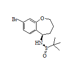 (R)-N-[(R)-8-Bromo-2,3,4,5-tetrahydrobenzo[b]oxepin-5-yl]-2-methylpropane-2-sulfinamide