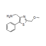 [2-(Methoxymethyl)-5-phenyl-4-thiazolyl]methanamine