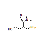 4-Amino-3-(1-methyl-1H-imidazol-5-yl)-1-butanol