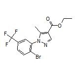 Ethyl 1-[2-Bromo-5-(trifluoromethyl)phenyl]-5-methyl-1H-pyrazole-4-carboxylate