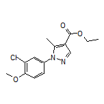 Ethyl 1-(3-Chloro-4-methoxyphenyl)-5-methyl-1H-pyrazole-4-carboxylate