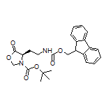 (R)-3-Boc-4-[2-(Fmoc-amino)ethyl]-5-oxooxazolidine