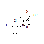 1-(2-Chloro-3-fluorophenyl)-5-methyl-1H-pyrazole-4-carboxylic Acid