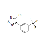3-Chloro-4-[3-(trifluoromethyl)phenyl]-1,2,5-thiadiazole