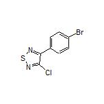 3-(4-Bromophenyl)-4-chloro-1,2,5-thiadiazole