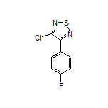 3-Chloro-4-(4-fluorophenyl)-1,2,5-thiadiazole