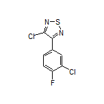 3-Chloro-4-(3-chloro-4-fluorophenyl)-1,2,5-thiadiazole