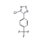 3-Chloro-4-[4-(trifluoromethyl)phenyl]-1,2,5-thiadiazole