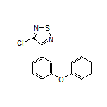 3-Chloro-4-(3-phenoxyphenyl)-1,2,5-thiadiazole
