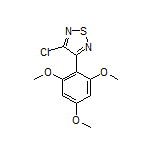 3-Chloro-4-(2,4,6-trimethoxyphenyl)-1,2,5-thiadiazole