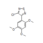 3-Chloro-4-(2,4,5-trimethoxyphenyl)-1,2,5-thiadiazole