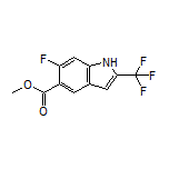 Methyl 6-Fluoro-2-(trifluoromethyl)indole-5-carboxylate