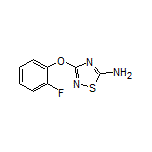 5-Amino-3-(2-fluorophenoxy)-1,2,4-thiadiazole