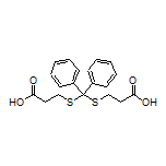 3,3’-[(Diphenylmethylene)bis(sulfanediyl)]dipropanoic Acid