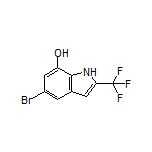 5-Bromo-2-(trifluoromethyl)indol-7-ol