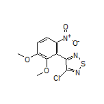 3-Chloro-4-(2,3-dimethoxy-6-nitrophenyl)-1,2,5-thiadiazole