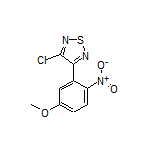 3-Chloro-4-(5-methoxy-2-nitrophenyl)-1,2,5-thiadiazole